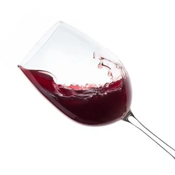 Red wine splash Stock Photos