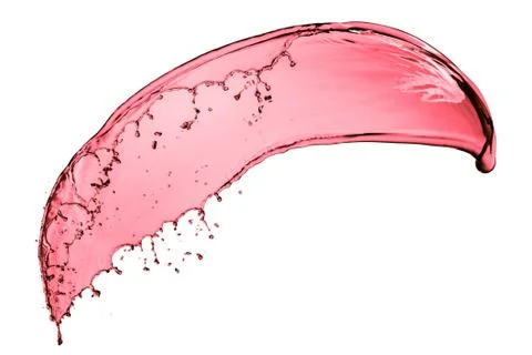 Red wine splash Stock Photos