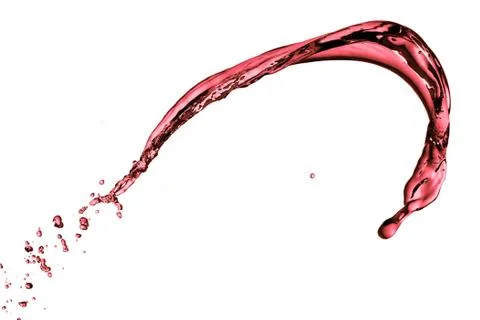 Red wine splash Stock Photos