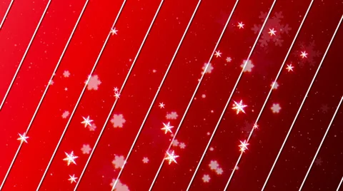 Red Winter Background Loop Stock Footage 33722658