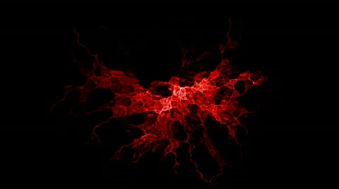 Red wire net,blood,mottled capillary,vampire,terror ghost background. Stock Footage 837028