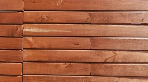 Red wood gorizontal board background with prominent texture Stock Footage 125788742