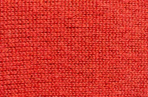 Red wool knitwork Stock Photos