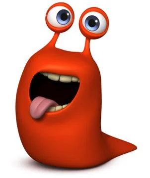 Red worm 스톡 일러스트