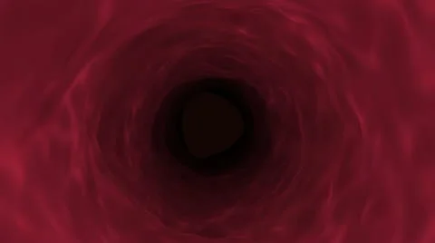 Red Wormhole Stock Footage 21788120