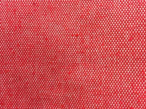 Red woven fabric with smooth solid panel Stock Photos