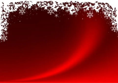 Red Xmas Background Stock Illustration
