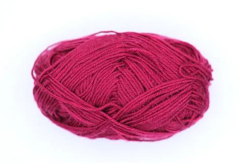 Red yarn Stock Photos