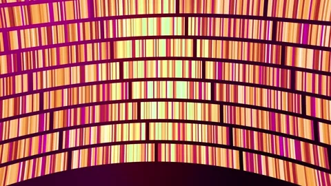 Red yellow 3d stripes. background motion animation Stock Footage 278214378