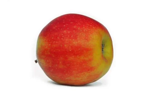 Red-yellow apple Stock Photos