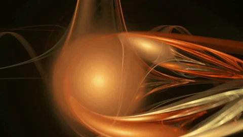 Red yellow ball pattern abstract motion background Stock Footage 91148200