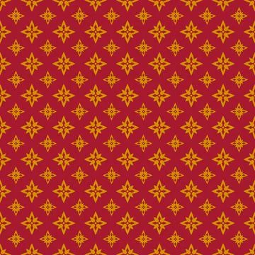 Red yellow flower Stock Illustration