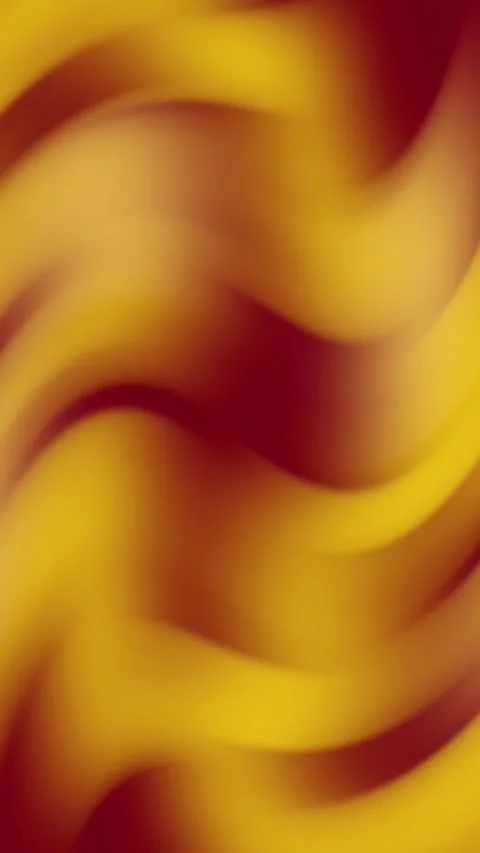 Red Yellow Gradation Abstract Gradient Wave Fluid Seamless Loop Animated Stock Footage 310352070