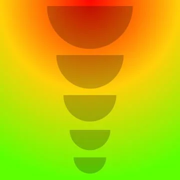 Red yellow green gradient backgrounds design abstrak Stock Illustration