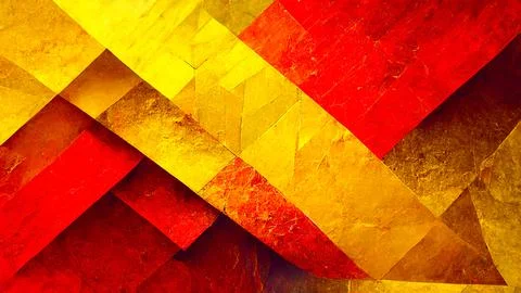Red Yellow hypnotic abstract lines wallpaper background design , super bright Stock Illustration