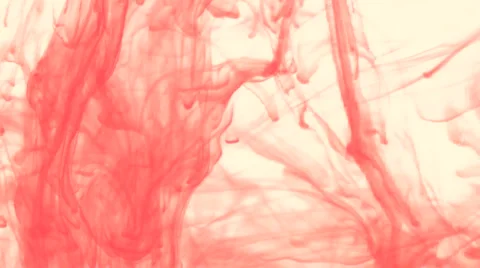 Red Yellow Ink Stock Footage 990087