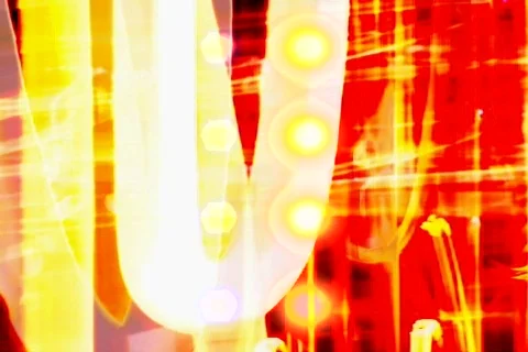 Red Yellow Lights Stock Footage 135840