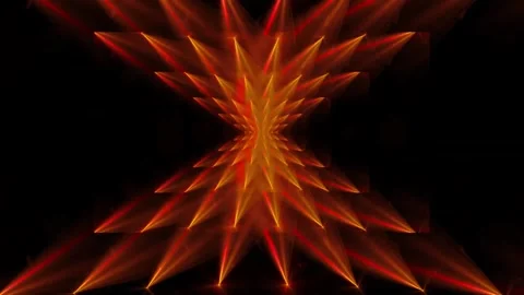 Red, yellow lights waving background Video stock 251439338