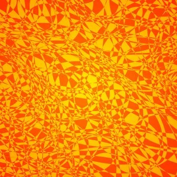 Red yellow mosaic pattern. Splinters broken glass effect. Bright abstract vec Stock Illustration