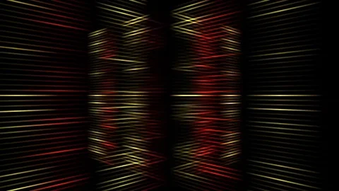 Red & Yellow motion background Stock Footage