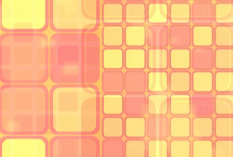 Red-Yellow Retro Grid Stock Footage 35860180
