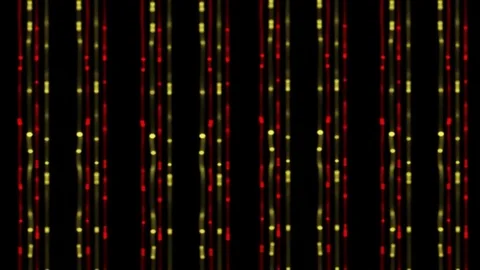 Red &amp; yellow shining particles motion bakground Stock Footage 71256494