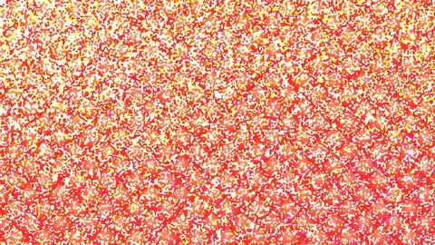 Red Yellow White Geometric Pattern with Gradient Circles Background Illustrazione stock