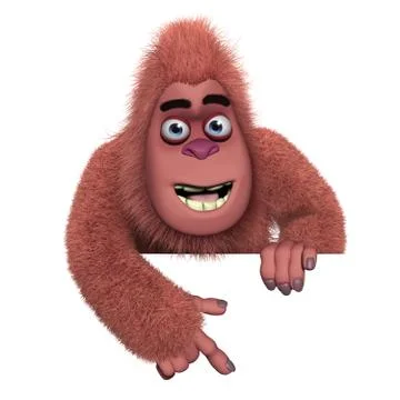 Red yeti Stock-Illustration