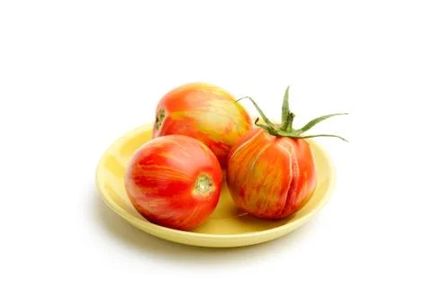 Red Zebra Tomatoes 写真素材