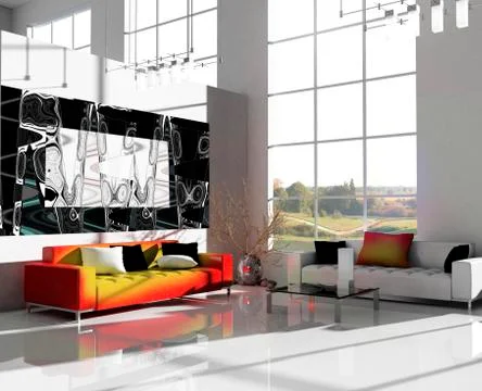 Red zone of rest Stock Illustration