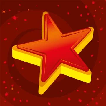 Red_star Stock Illustration