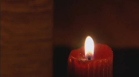 RedCandleBlownOut Stockbeeldmateriaal 400160