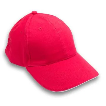 Redcap isolated on white background Foto stock