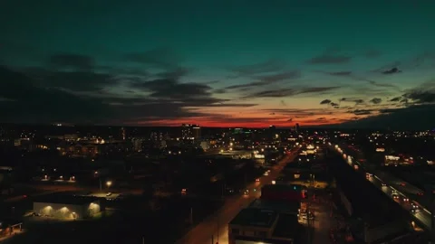 Reddish Blaze - Syracuse, NY Stock Footage 336558592