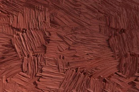 Reddish Brown Thick Textured Paint Stock Illustration