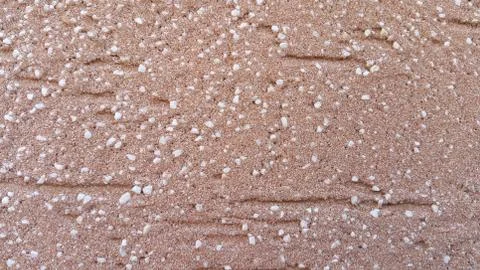 Reddish  floor abstract background: polished concrete plaster wall texture re Stock Photos