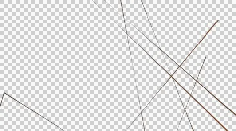 Reddish lines dancing with alpha Stock Footage 54569067