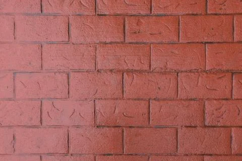 Reddish Orange Bricks on Exterior Wall Photos