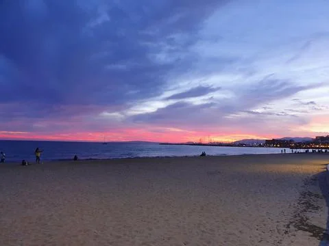 Reddish Sky Stock Photos