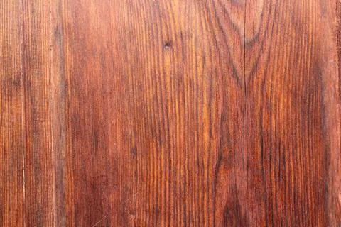 Reddish spruce plank texture, real surface Stock Photos