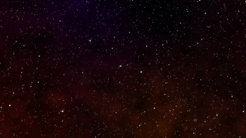 A reddish starry sky that twinkles slowly Stock Footage 332256454