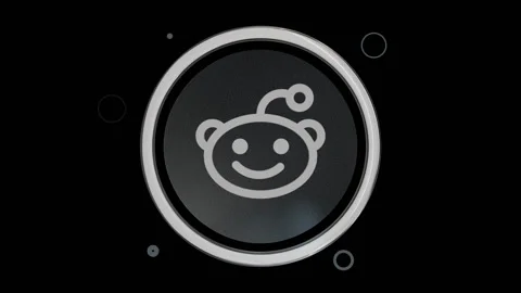 Reddit Icon Stock Footage 129960962