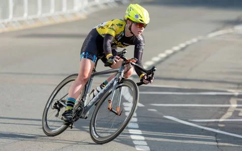 Redditch, West Midlands, UK - 05/09/17 - OVO Energy Women's Tour Series Stock Photos