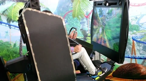 Redemption video simulator game Stock Footage 49363535