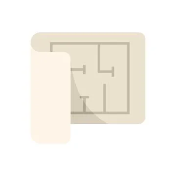 Redesign project icon flat vector. Web ux Illustrazione stock