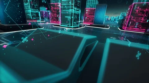 Redesigning with digital technology concept 库存影片 96281145