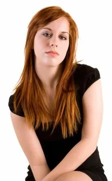 Redhead lady Stock Photos