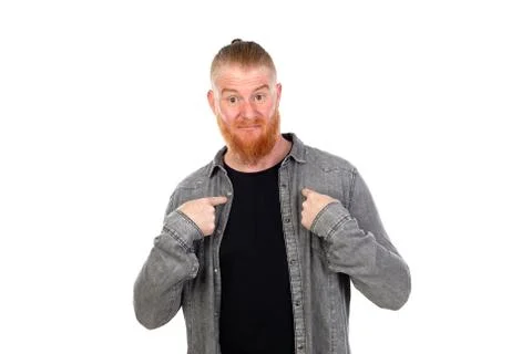 Redhead man Stock Photos