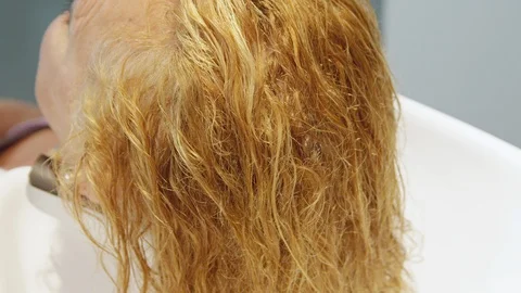 Redhead, Part Of, Human Hand, Indoors, Day, Human Hair, Human Head, Lockdown, Stock Footage 94054482