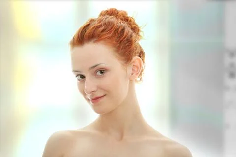Redhead portrait Stock Photos